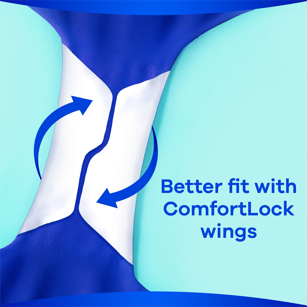 Always Ultra Day Sanitary Towels with Wings Size 2 Long 11 Pack Image 6