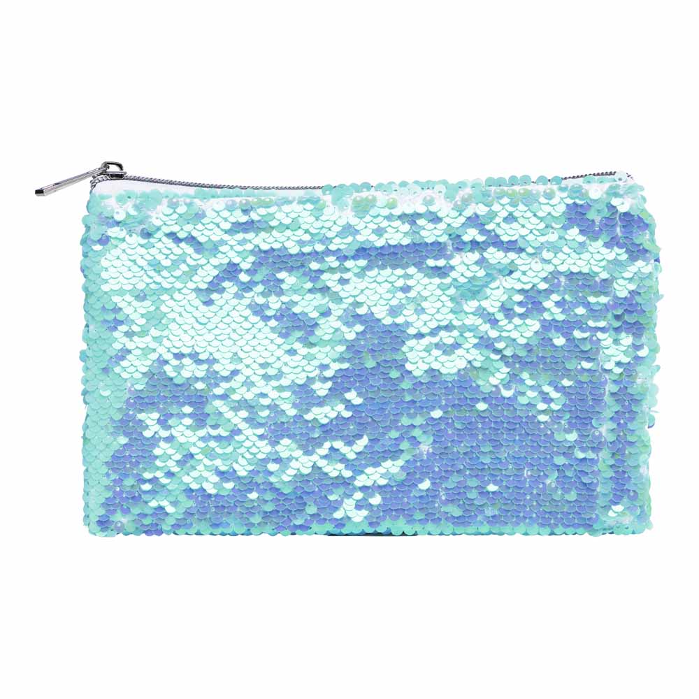 Wilko Mermaid Pencil Case Plastic