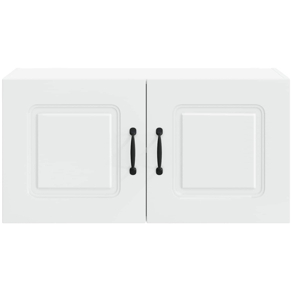 vidaXL Kalmar 2 Door White Wall Kitchen Cabinet Image 4