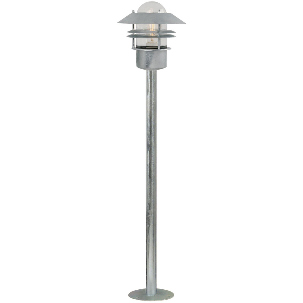 Nordlux Blokhus Galvanised Steel Garden Light Image 1