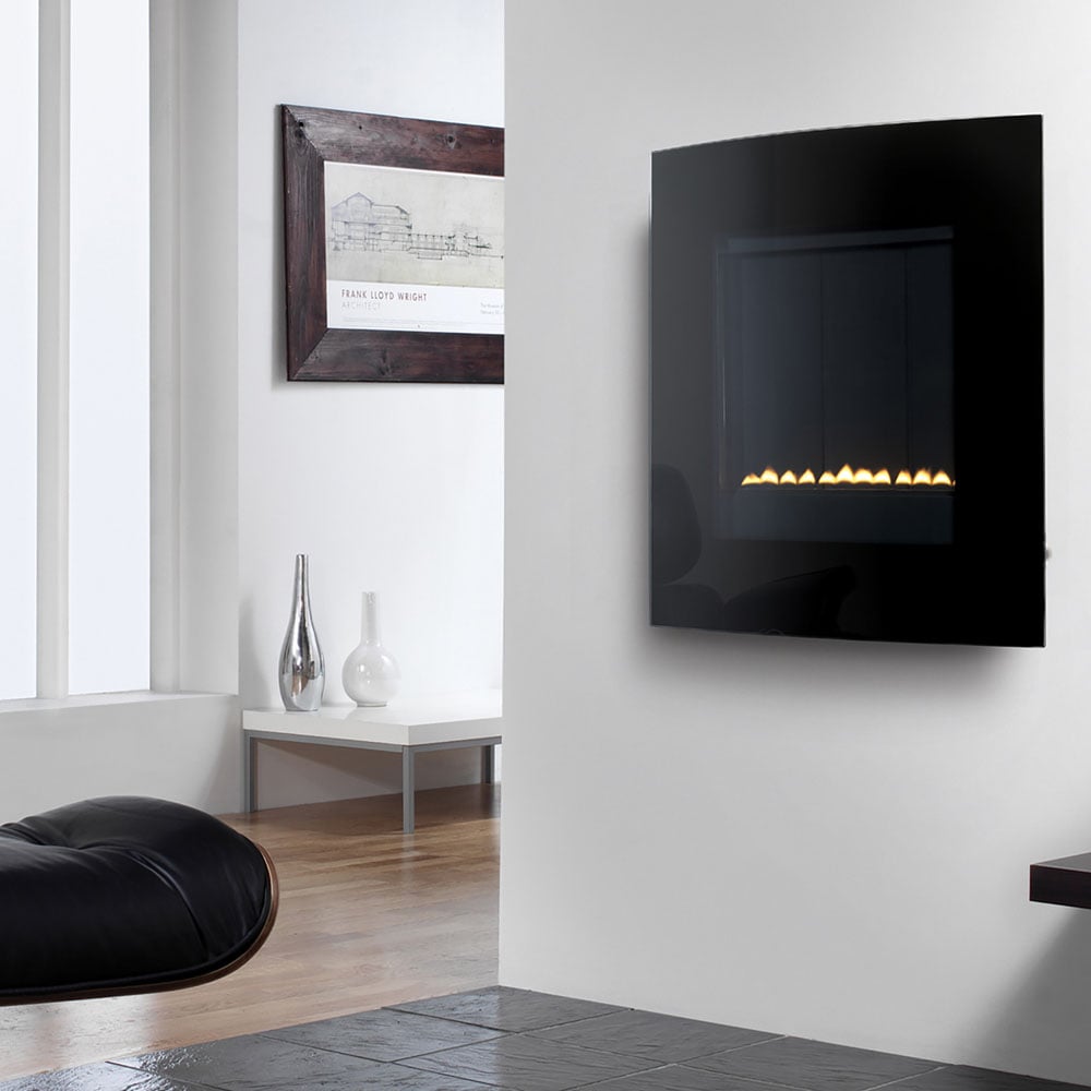Focal Point Ebony Flueless Gas Fire Image 2