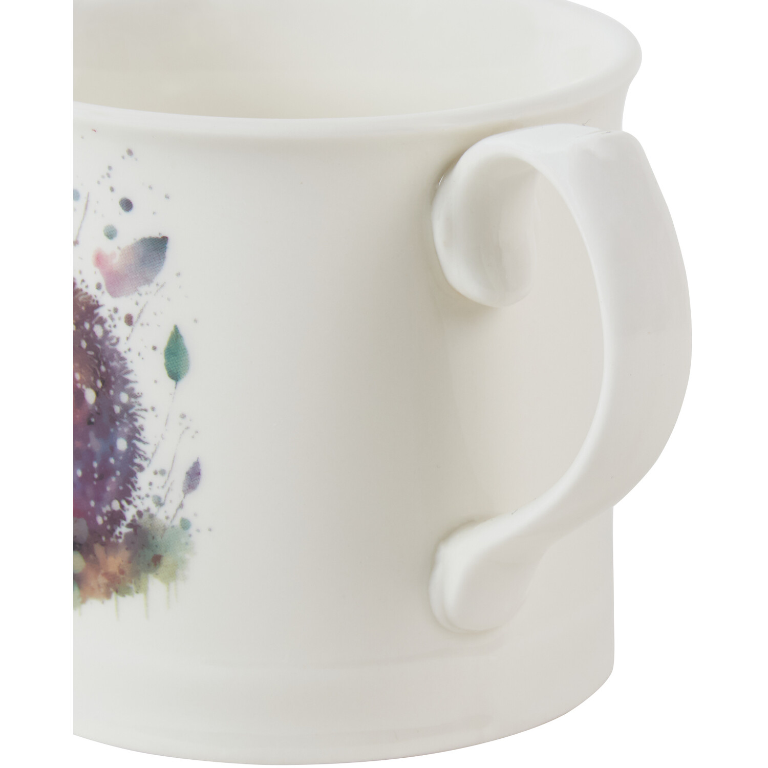 Woodland Animal Design Mug - White Image 6