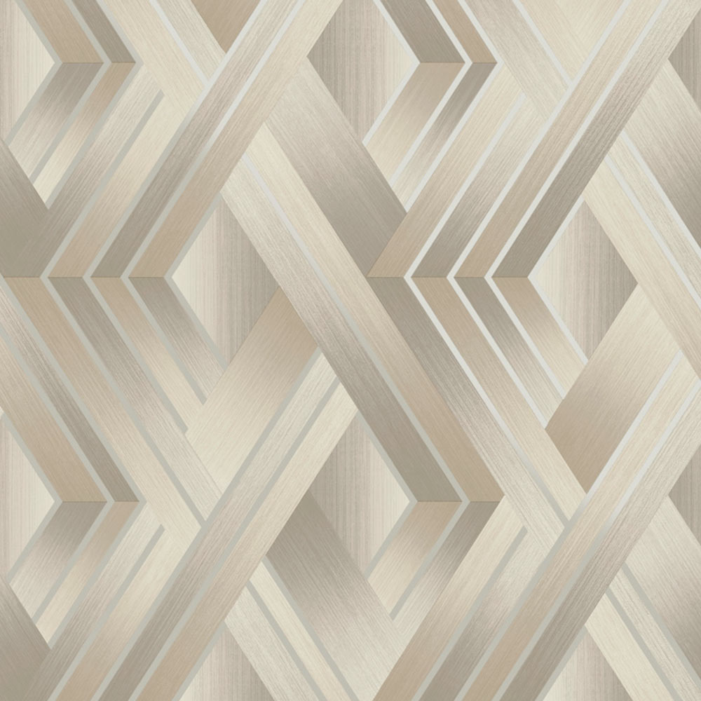 Holden Decor Tranquilo Taupe and Grey Wallpaper Image 1