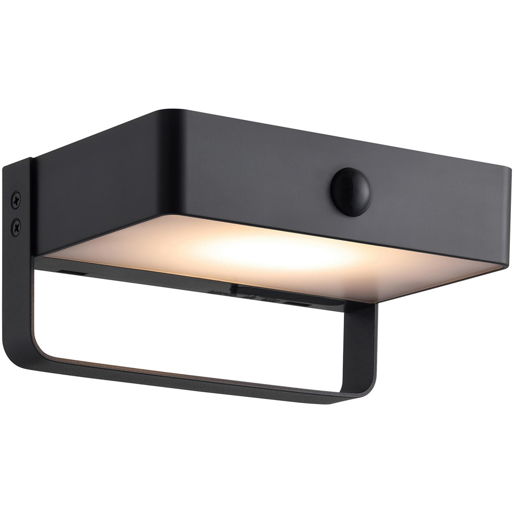 Nordlux Saulio Solar Black Wall Light Image 3