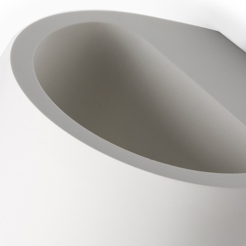 Inlight Parabol Paintable Plaster Up and Down Wall Light Image 3