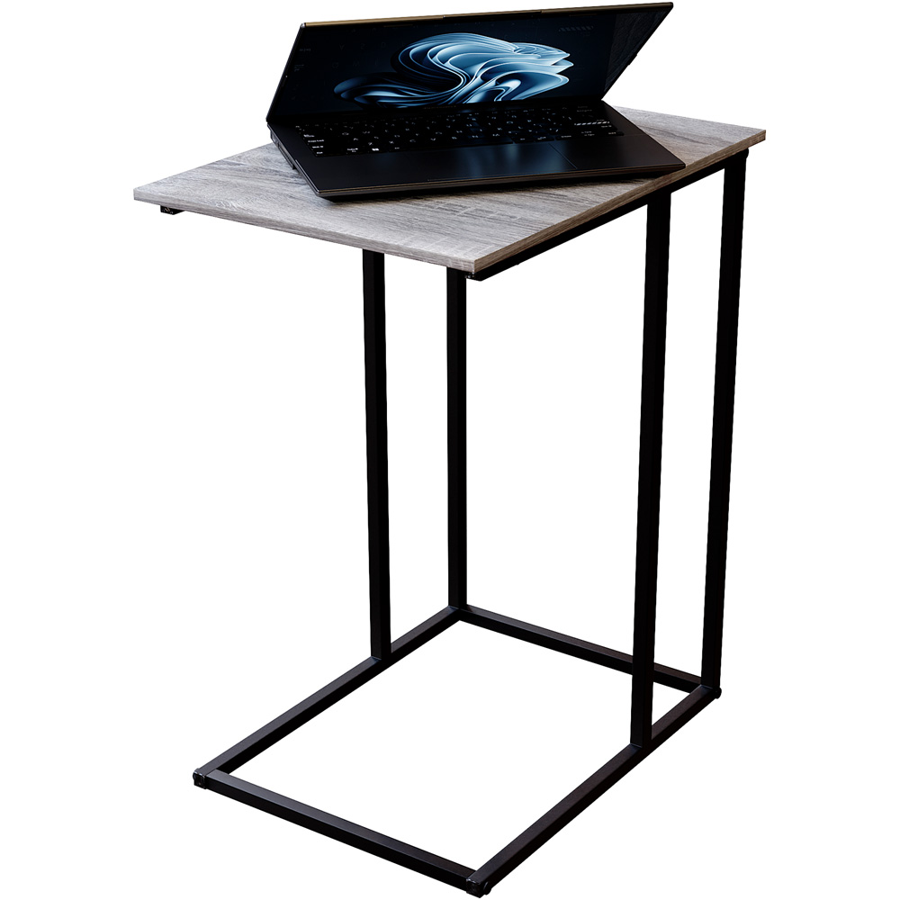 Vida Designs Brooklyn Grey Side Table Image 7