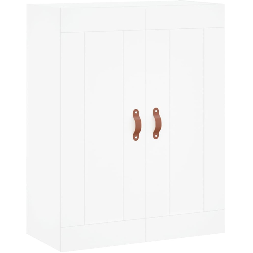 vidaXL 2 Door White Wall Mounted Cabinet Image 2