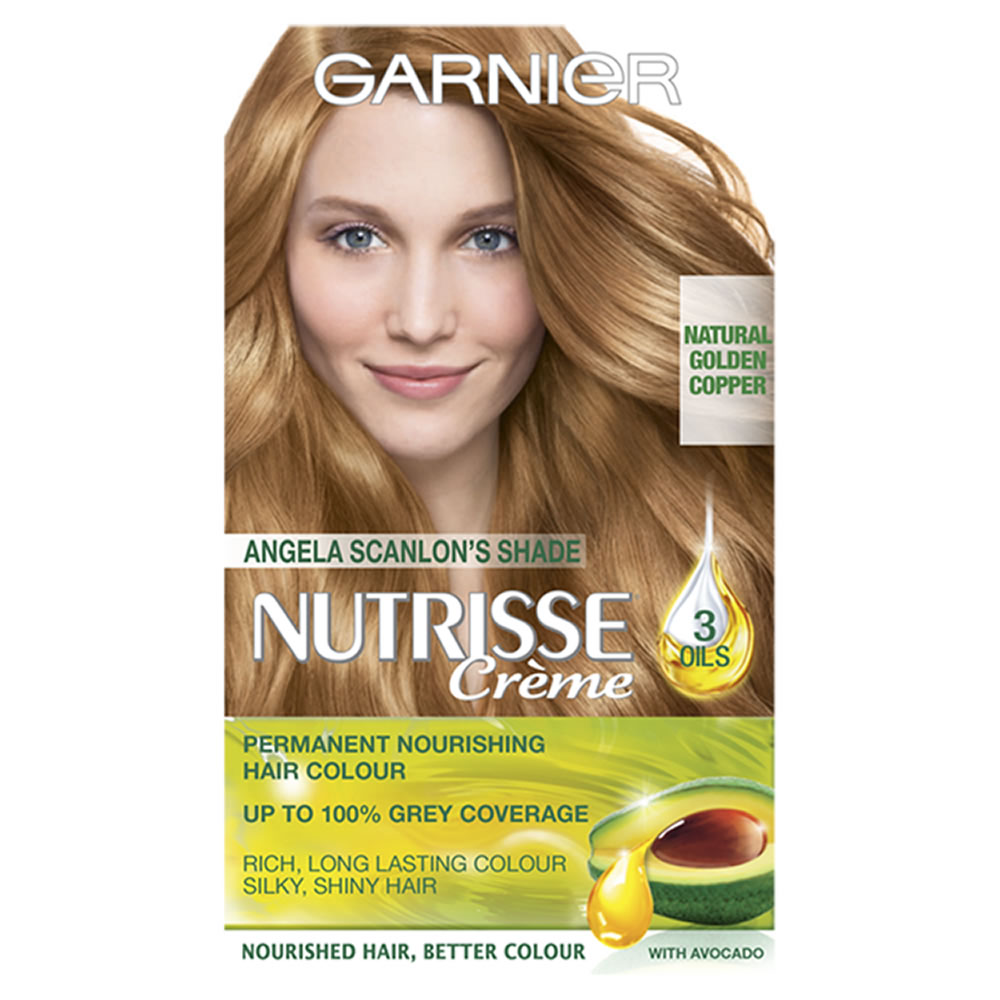 Garnier Nutrisse Natural Golden Copper Permanent Hair Dye Image 1