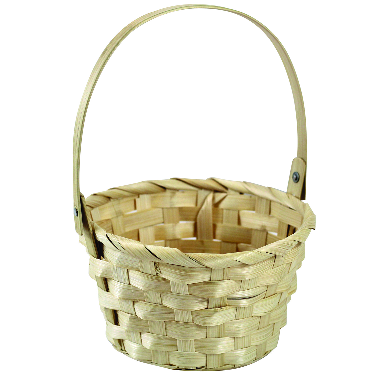 Medium Oval Woven Easter Basket Image 1