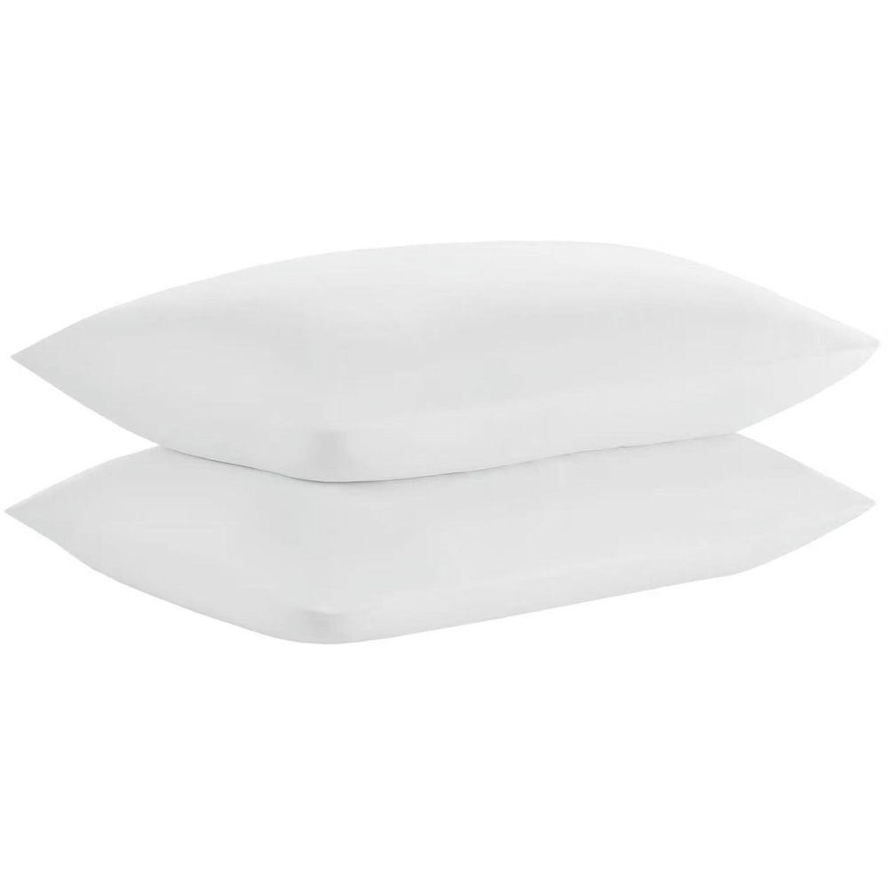 Easy Care Plain Sheeting Set White Single Image 4