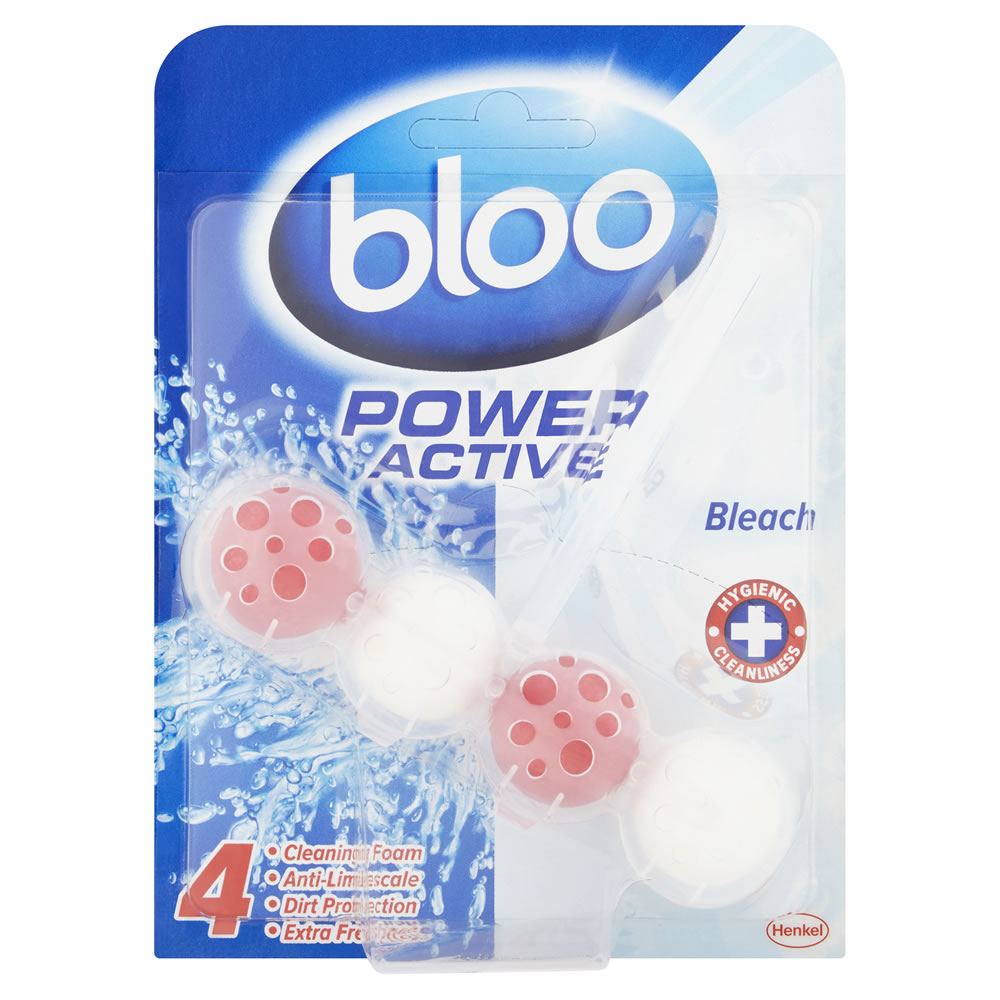 Bloo Power Active Bleach Rim Block 50g Image