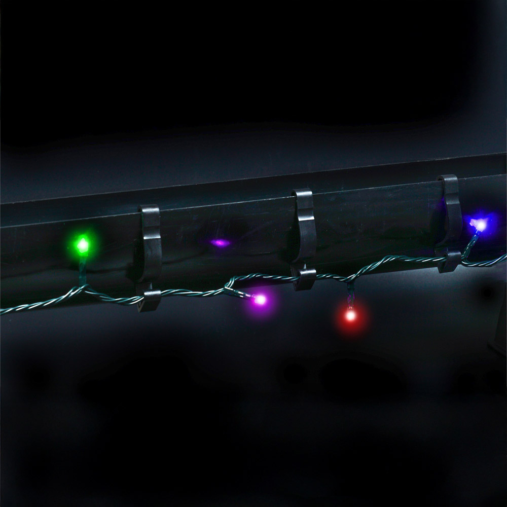 Xmas Haus Black 16 Piece Gutter Hook Set Image 2