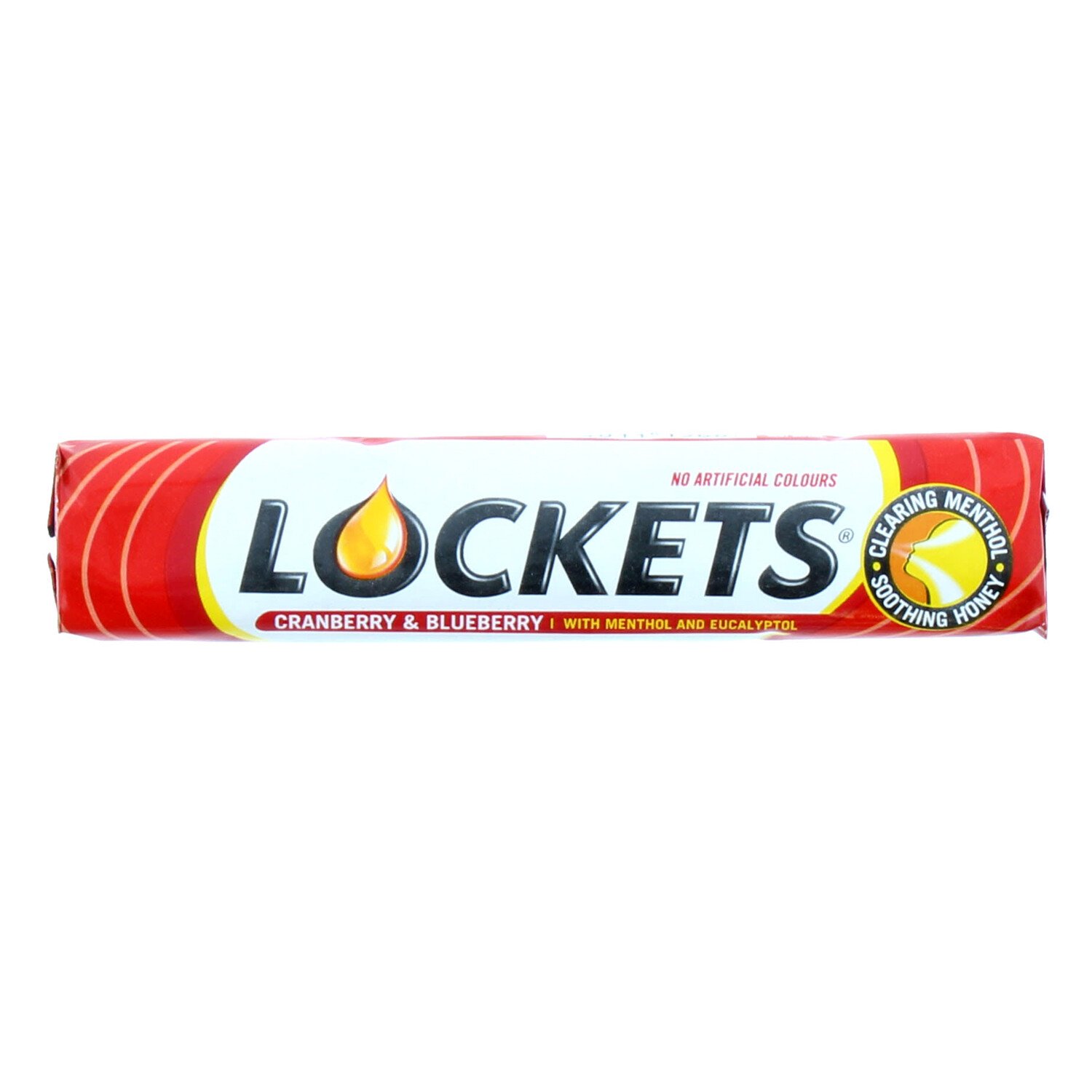 Lockets Lozenges Cranberry and Blueberry - Red Image