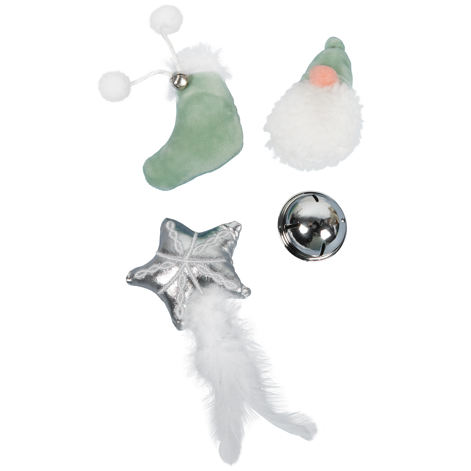 Gonk Cat Toy Set - Multicolour Image 1