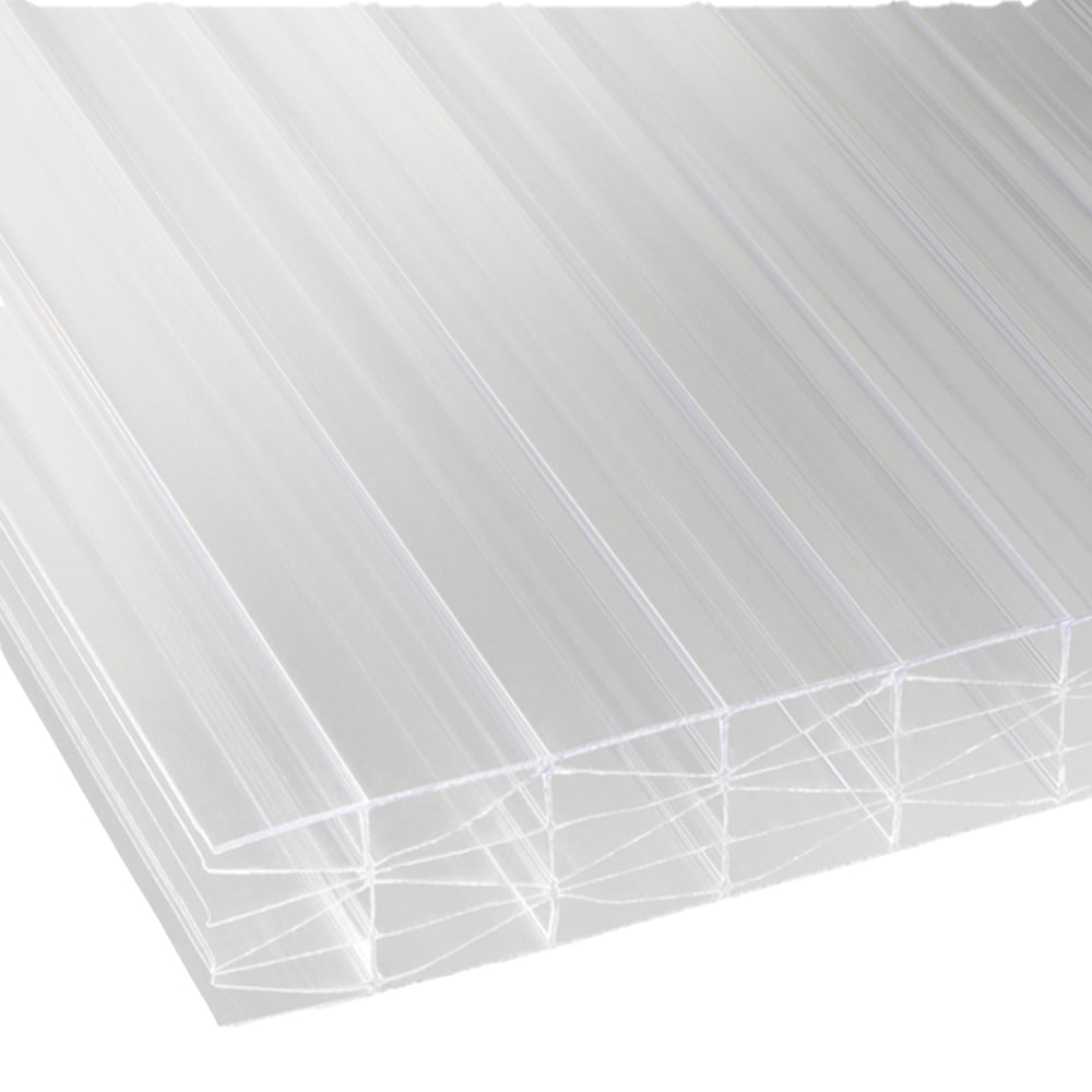 Corotherm Clear Multiwall Polycarbonate Sheet 4000 x 1050 x 25mm Image
