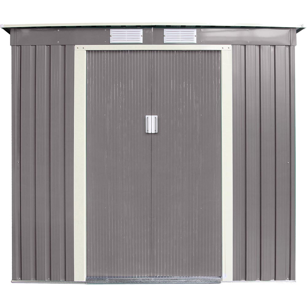 Trentvale 6X4 Metal Pent Shed Image 4