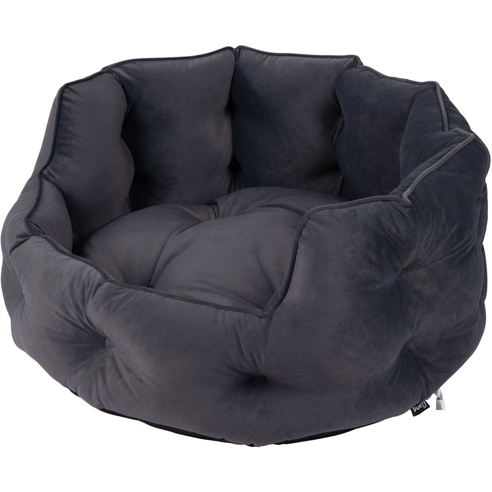 Bunty Monarch Large Dark Grey Dog Bed Image 8