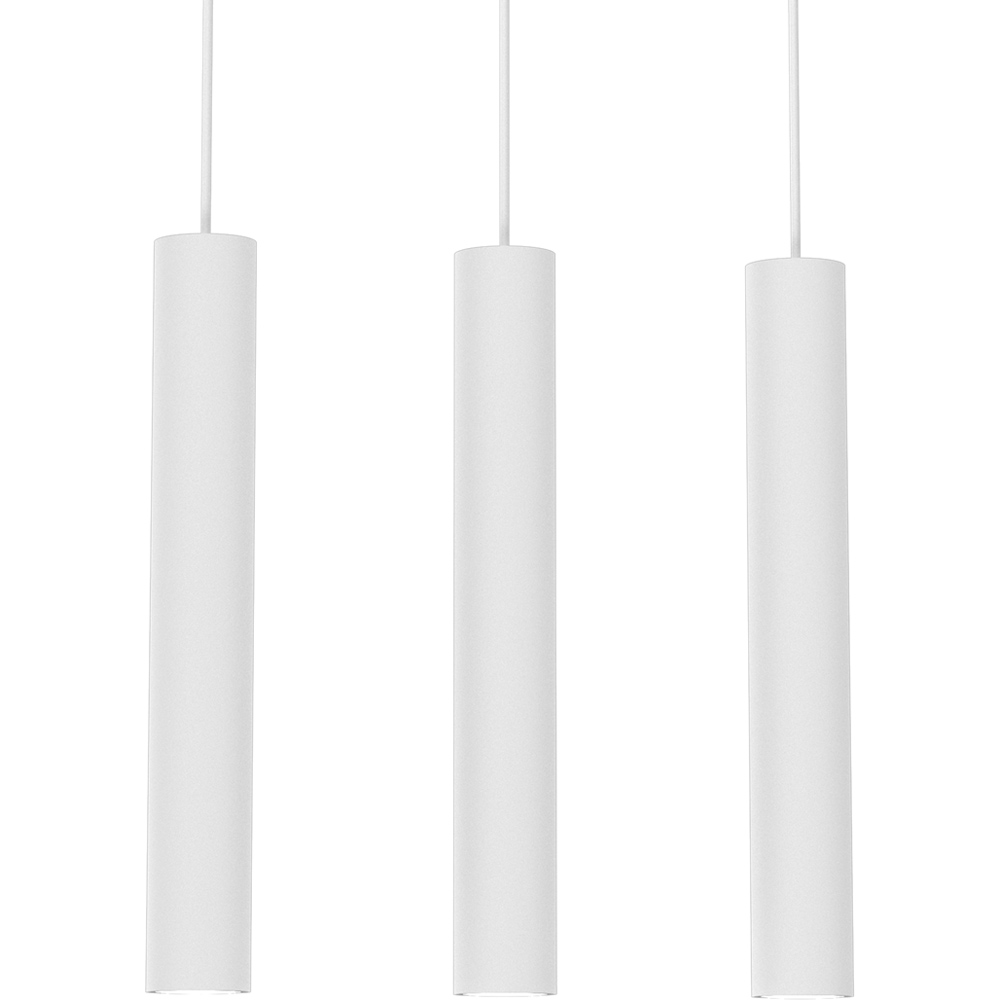 Milagro Hudson White 3 Pendant Lamp 230V Image 2