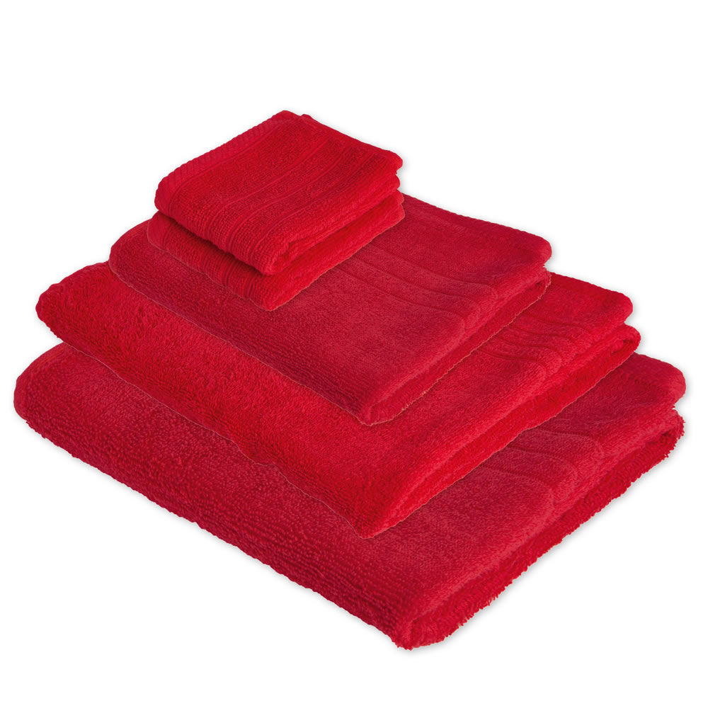 Wilko Red Chilli Towel Bundle Wilko