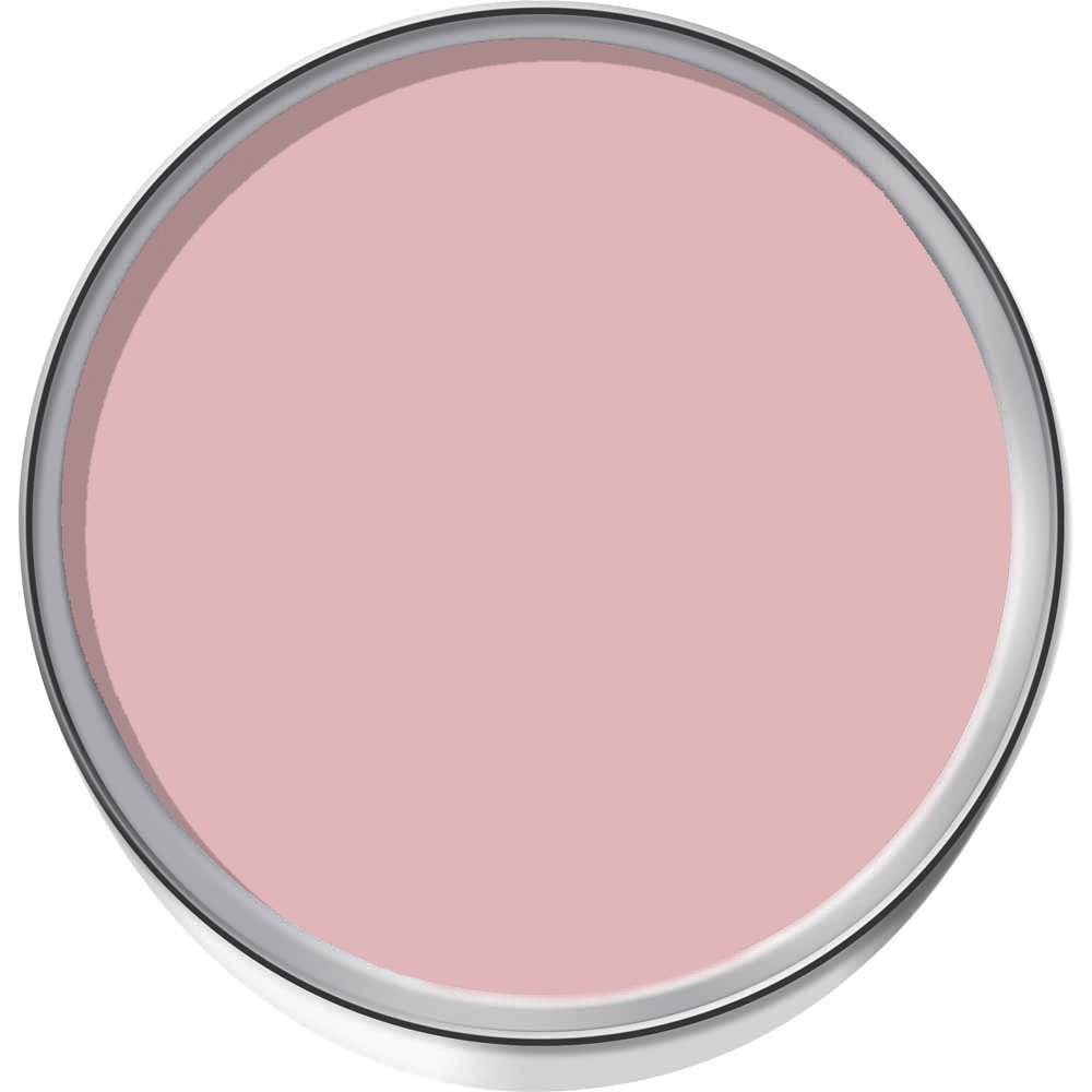 Johnstone's Washable Pink Starburst Matt Emulsion Paint 2.5L Image 3