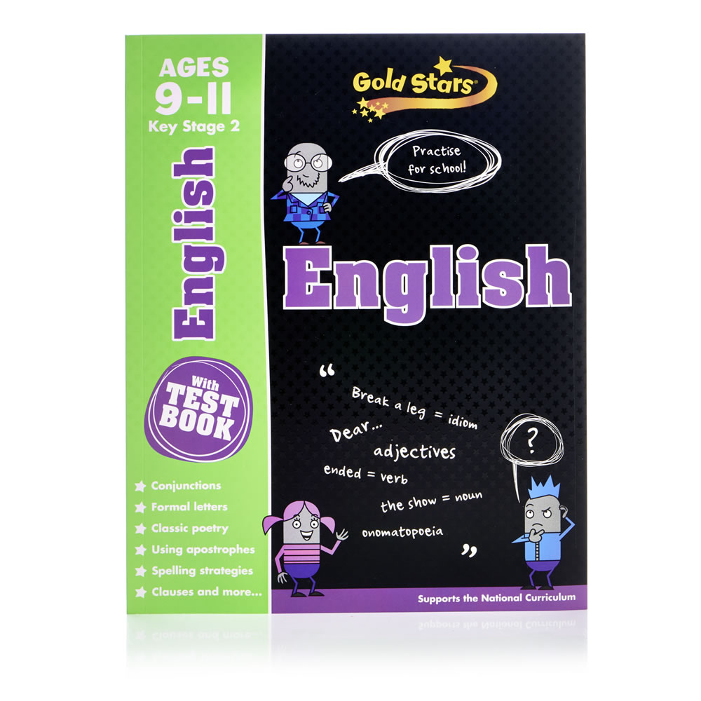 Gold Stars Key Stage 2 English Workbook Ages 9-11 Image