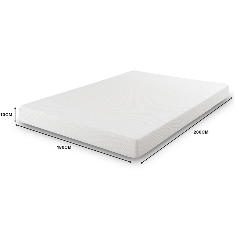 The Foam People Westwood Super King Size Dual Layer Memory and Firm Foam Mattress 4 inch Image 5