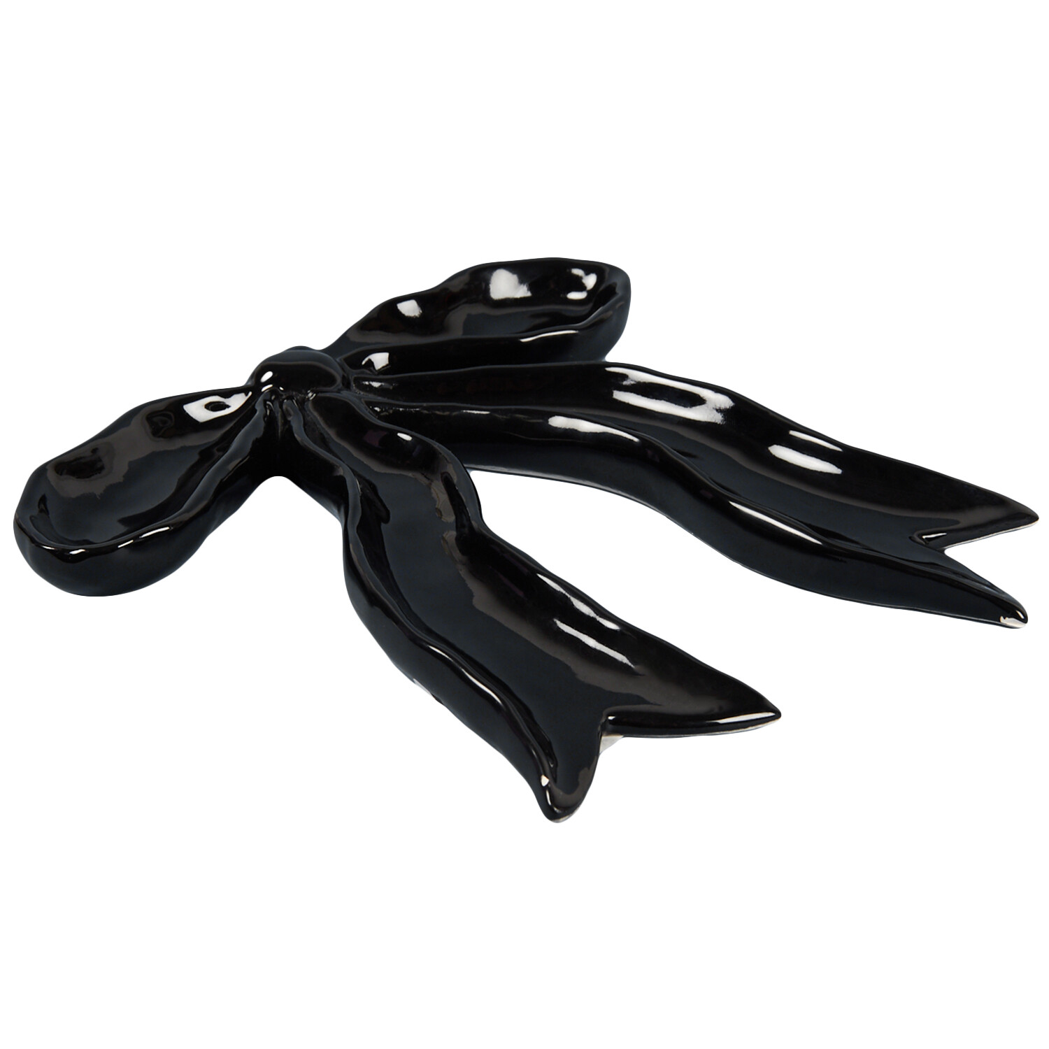 Bow Trinket Tray  - Black or White Image 4