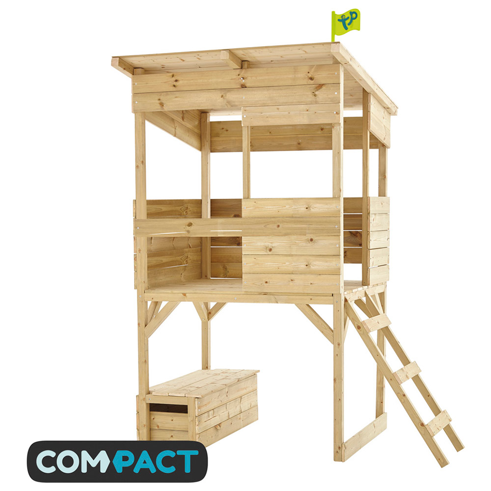TP Treetops Wooden Tower Playhouse with Toy Image 2