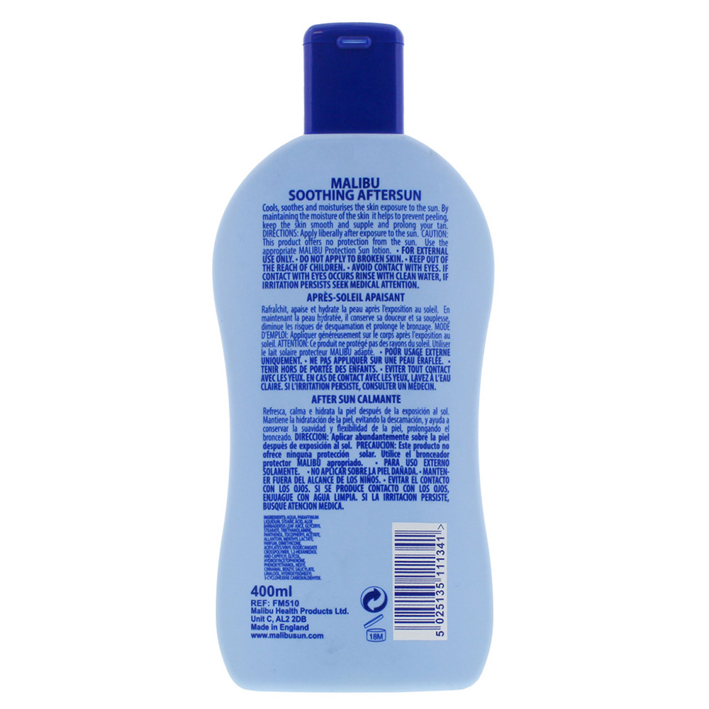 Malibu After Sun Soothing Lotion 400ml Image 2