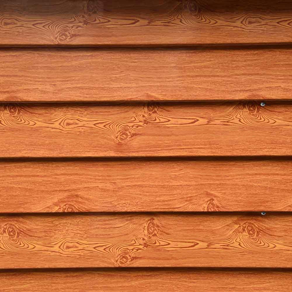 Outsunny Metal Shed Brown 6ft x 5ft Image 4