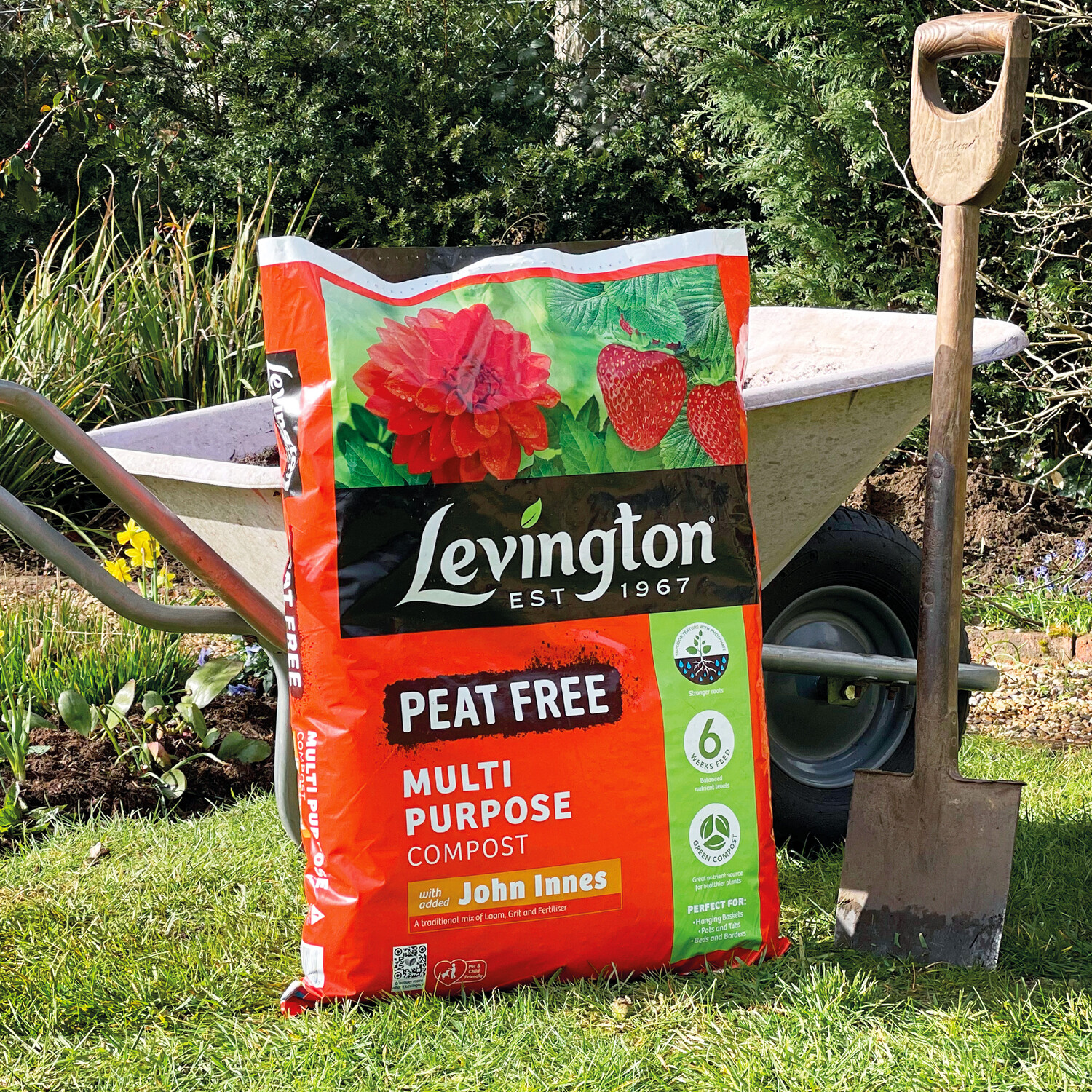 Levington Peat Free Multi Purpose Compost - 50l Image 3