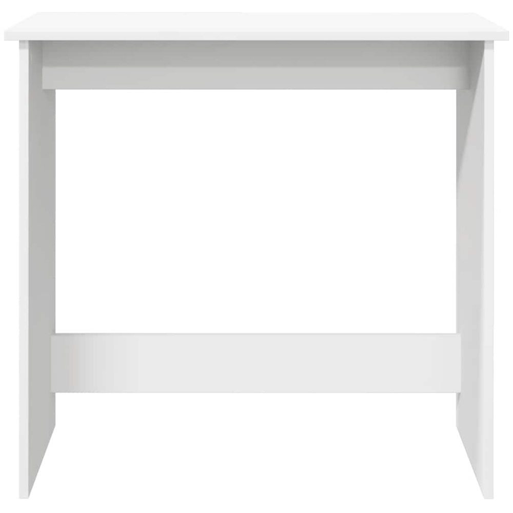 vidaXL Office Desk Concrete White Image 3