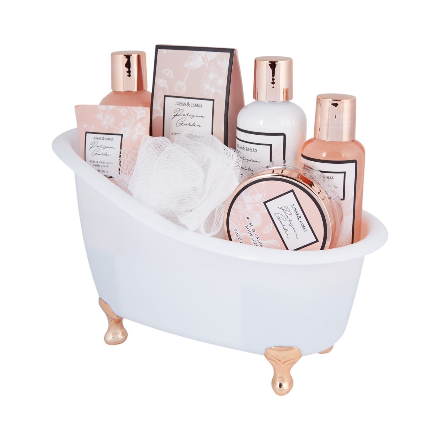Parisian Garden Bath Gift Set White Image 3