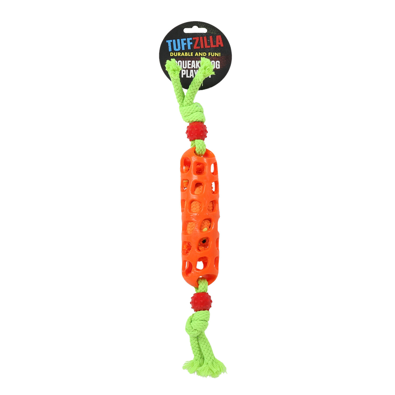 Tuffzilla Squeaky Dog Play Toy Image 3