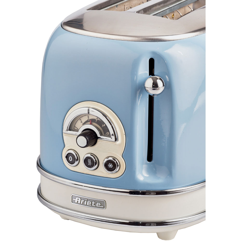 Ariete Blue Vintage 2 Slice Toaster Image 3