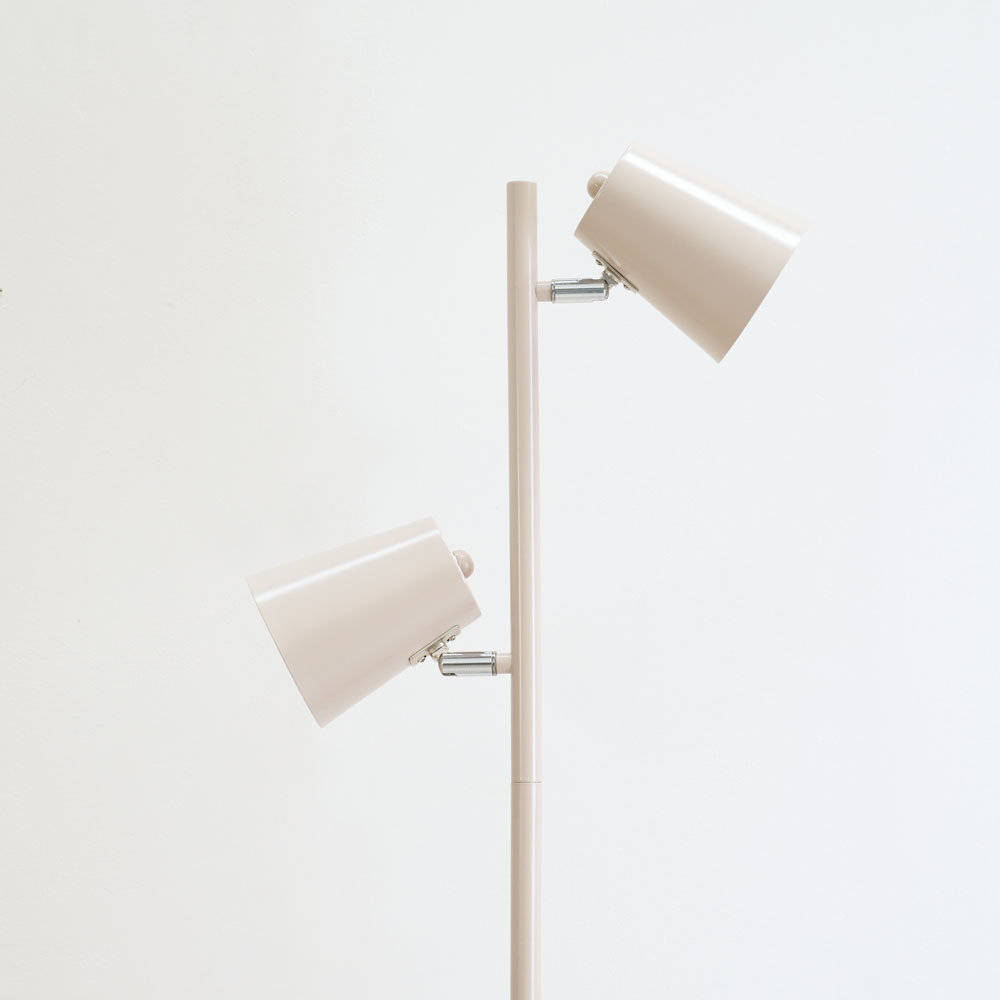 ValueLights Bibi Natural Stone 2 Way Adjustable LED Floor Lamp Image 4