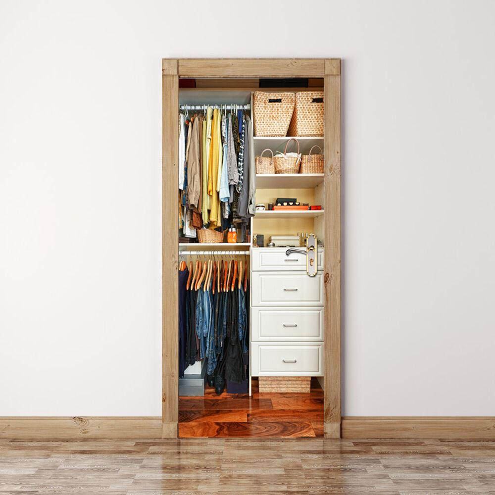 Walplus Wardrobe Decor Wide Door Mural Image 3