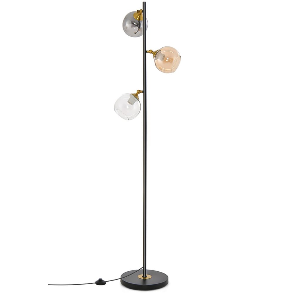 Costway 3 Way Glass Globe Modern Freestanding Lamp Image 1