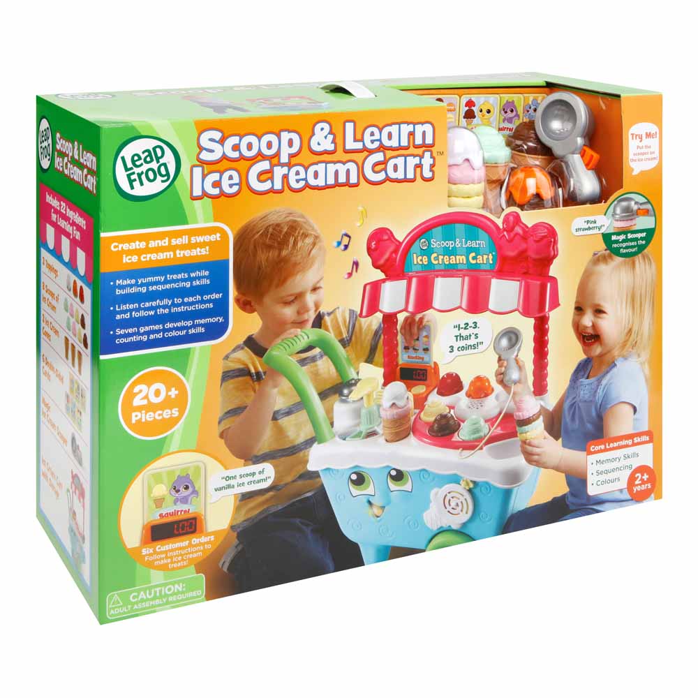 Leapfrog Scoop & Learn Ice Cream Cart Image 4