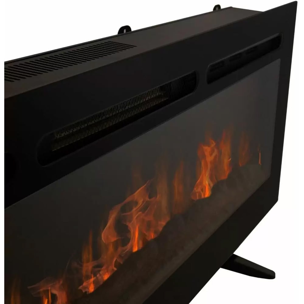 MonsterShop Black Electric Inset Fireplace 2000W Image 6