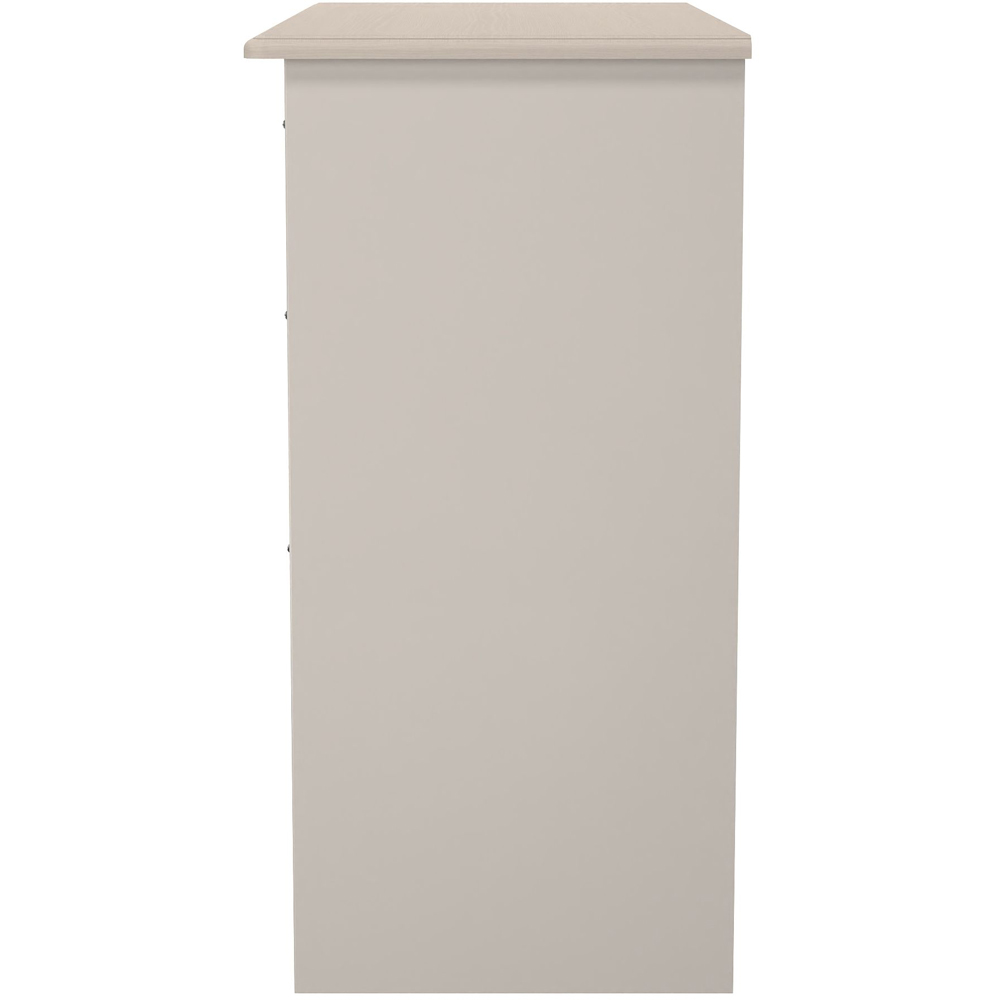 Crowndale Pembroke 3 Drawer Kashmir Ash Vanity Dressing Table Ready Assembled Image 4
