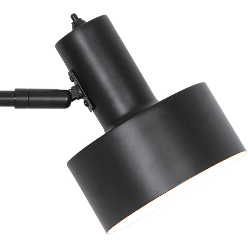 Nordlux Matis E27 Black Clamp Lamp Image 4