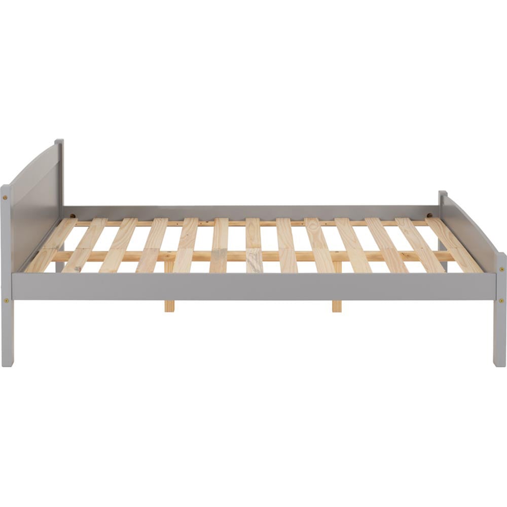 Seconique Double Amber Grey Slate Bed Frame Image 4