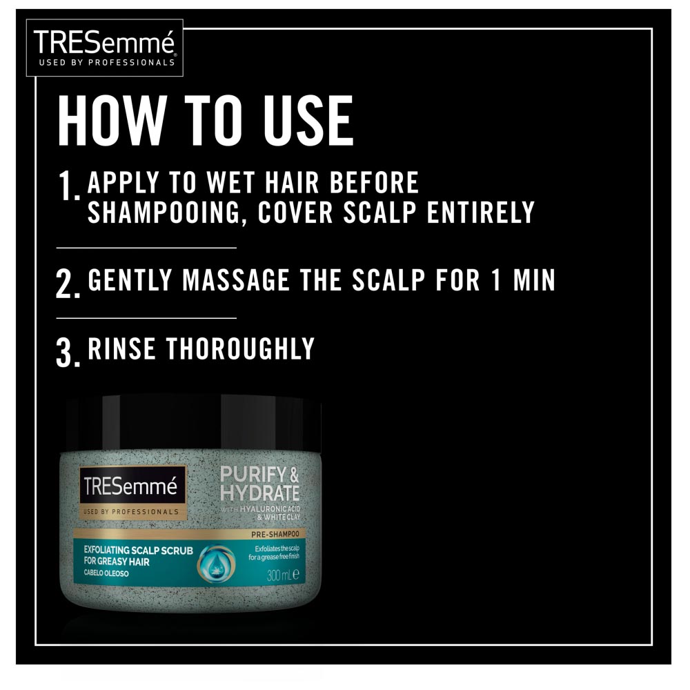 Tresemme Purify and Hydrate Mask 300ml Image 4