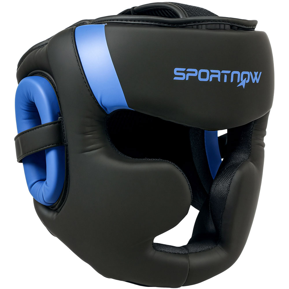 SPORTNOW Blue Boxing Headguard with Adjustable Strap Image 1