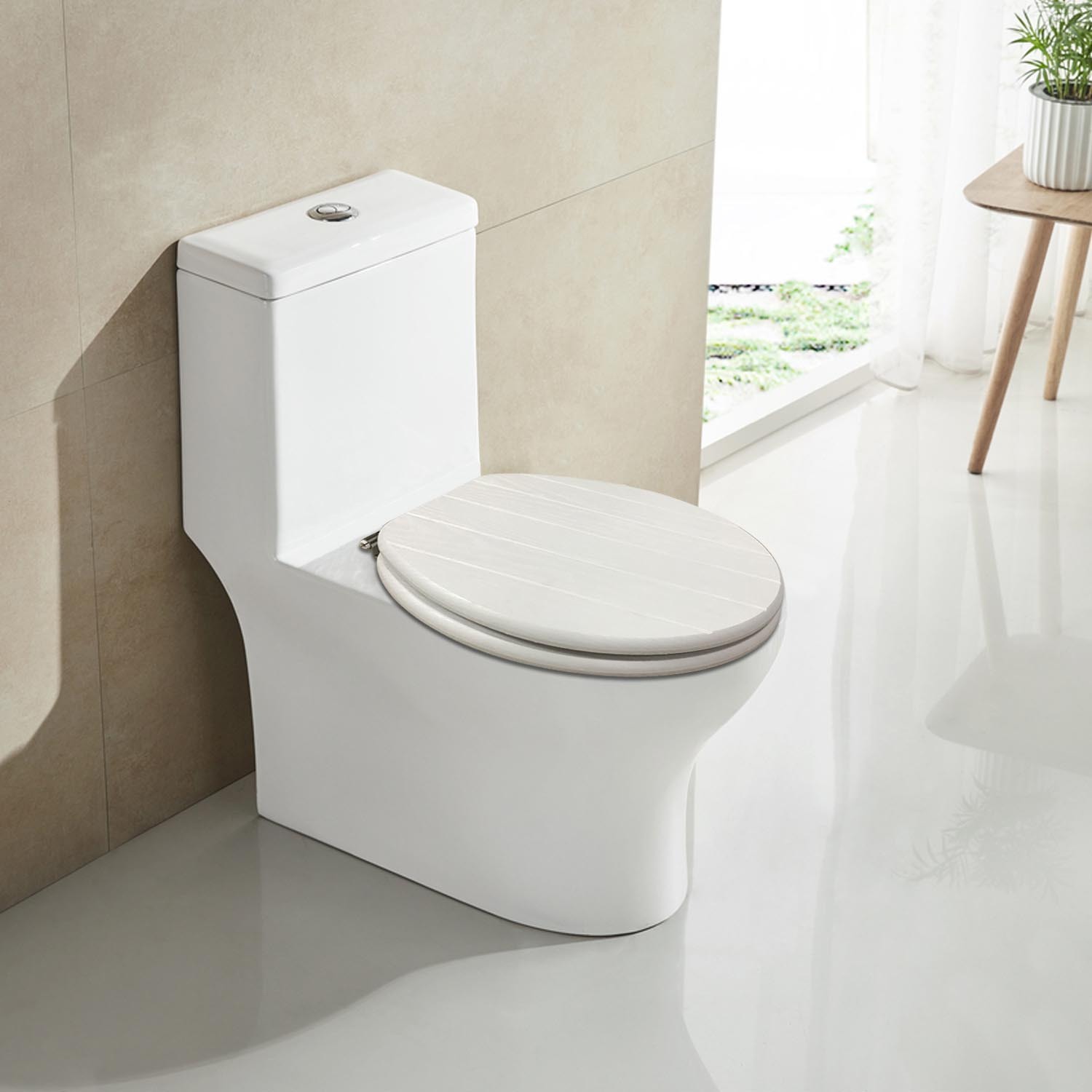 Kingsbury Toilet Seat - White Image 3