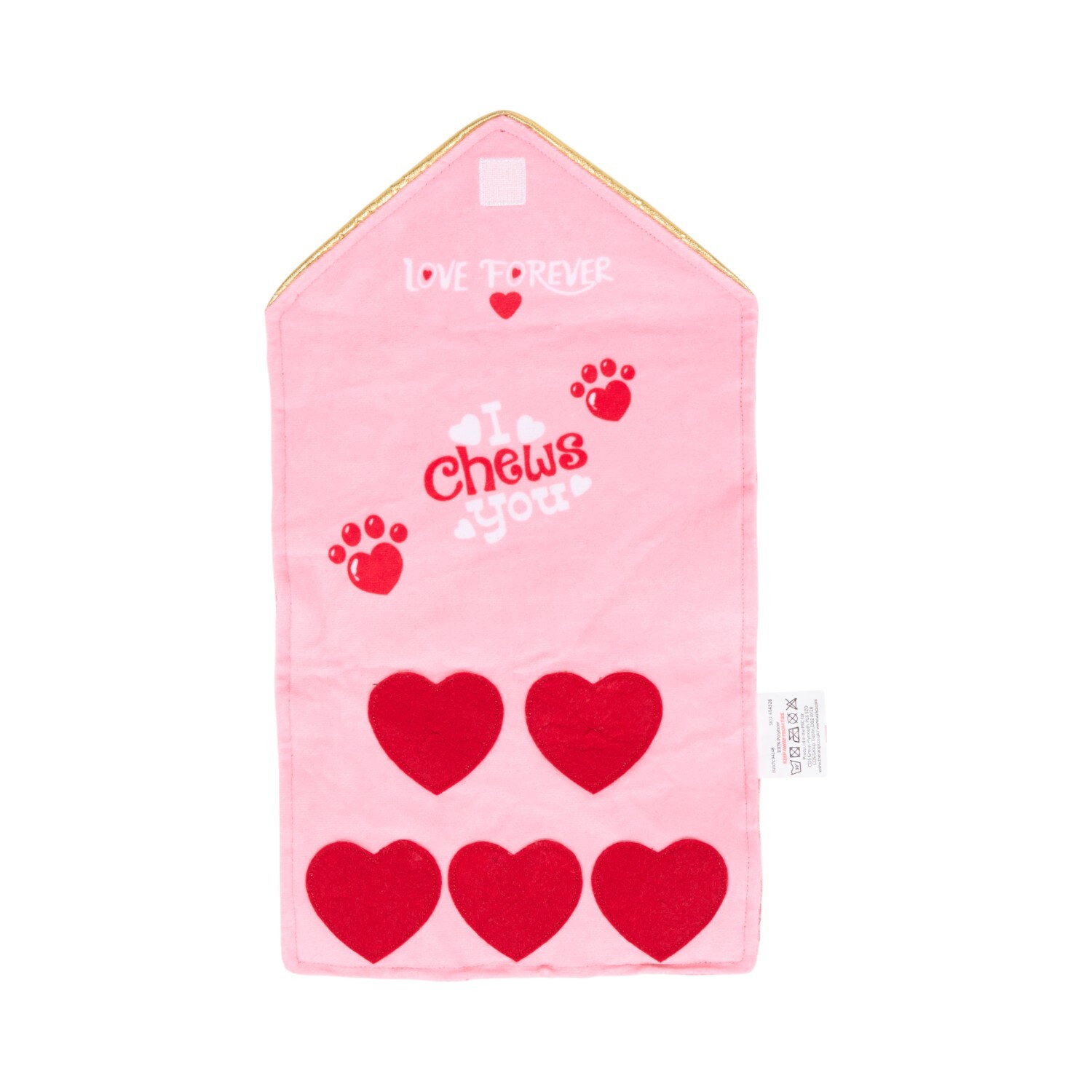 Love Letter Dog Toy Red Image 4