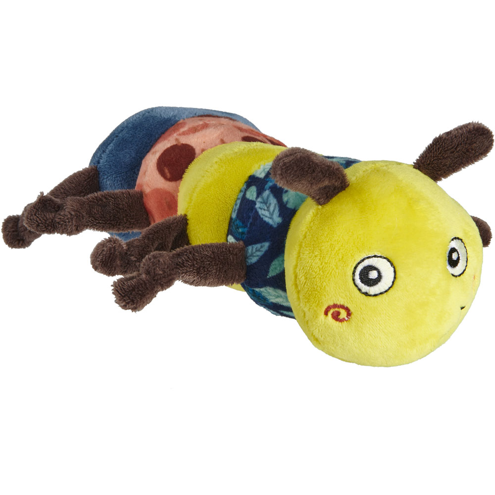 Wilko Squeaky Caterpillar Dog Toy Image 1