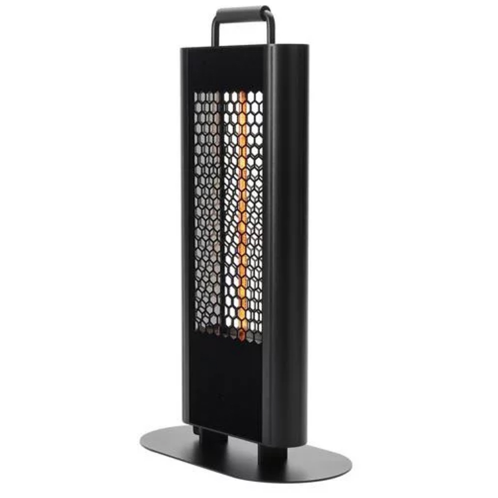 Shadow Sidekick Black Portable Infrared Heater 1200W Image