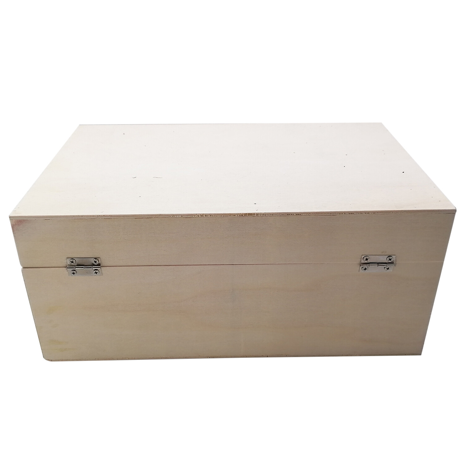 Wooden Storage Box with Lid - Wood Image 3
